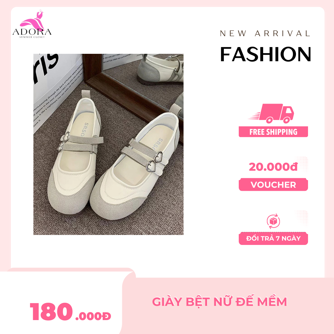 Giày bệt nữ Đế mềm